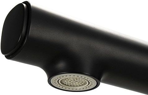 Смеситель для мойки Lemark Soul LM6008BR, черный/красный купить в СОМ