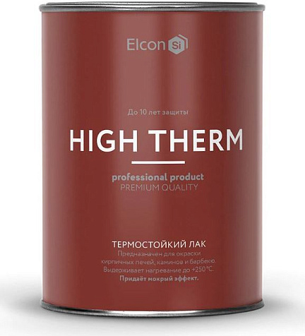 Лак термостойкий Elcon, бесцветный, 0.7 кг купить в СОМ