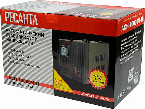 Стабилизатор Ресанта АСН-10000/1-Ц купить в СОМ