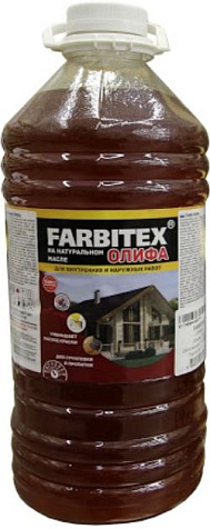 Олифа Farbitex 3 л купить в СОМ