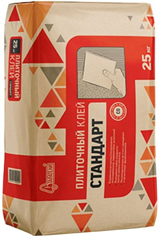 Клей для плитки СТАРАТЕЛИ Стандарт, 25 кг купить в СОМ