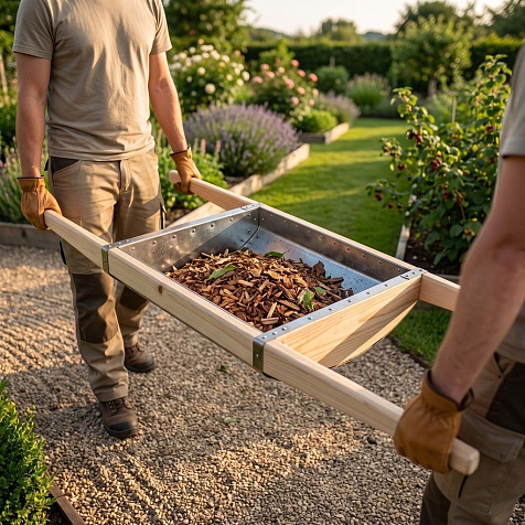 Носилки строительные, металл купить в СОМ