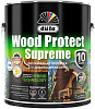 Пропитка защитно-декоративная Dufa WOOD PROTECT SUPREME, бесцветный, 2.5 л купить в СОМ