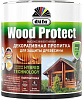Пропитка защитно-декоративная Dufa WOOD PROTECT, орех, 0.75 л купить в СОМ