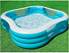 Бассейн надувной Intex 57495 229х229х56см Beach Wave Swim купить в СОМ