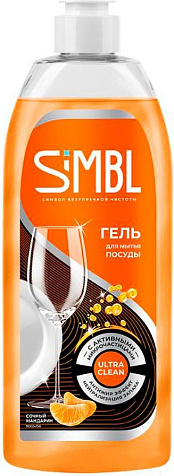 Simbl Гель для посуды Сочный мандарин 450мл купить в СОМ