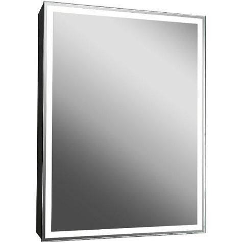 Зеркало-шкаф Континент Mirror Box Black 60 купить в СОМ