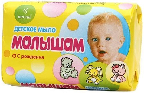 Мыло Детское Малышам 90г купить в СОМ