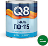 Эмаль ПФ-115 Formula Q8, ярко-зеленая, 1.8 кг купить в СОМ