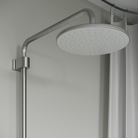 Система душевая Iddis Aiger AIGBC3Fi06, смеситель, тропический душ купить в СОМ