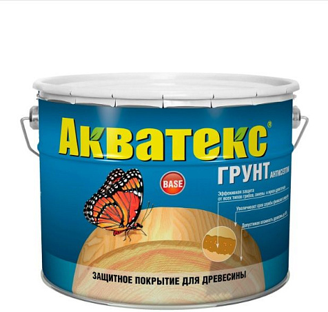 Грунт-антисептик Акватекс, 9 л купить в СОМ