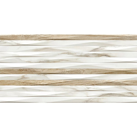 Плитка настенная Alma Ceramica Euphoria   глянец  рельеф, 249х500х8 мм, 9 шт. = 1,1205 кв, м TWU2550EPH14 купить в СОМ
