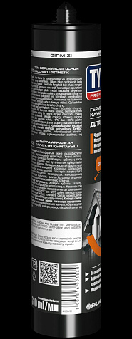 Герметик каучуковый Tytan Professional, кровельный, красный, 310 мл купить в СОМ