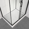 Кабина душевая Triton Рич-Блэк А, 120 х90 см, низкий поддон, правая купить в СОМ
