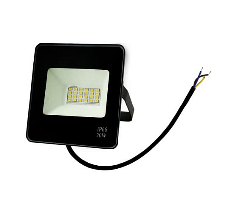 Прожектор, LED LT-FL-01N-IP65-20W-6500K купить в СОМ