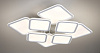 Светильник  LINVEL MS 1212/8 Аланис 328W Белый 3000-6500К AC220-230V 17056Lm 650х650х140 димм с ПДУ купить в СОМ