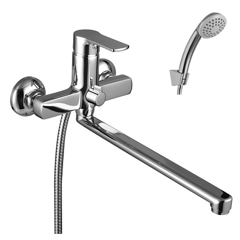 Смеситель для ванны Lemark plus Grace LM1551C, латунь, хром купить в СОМ