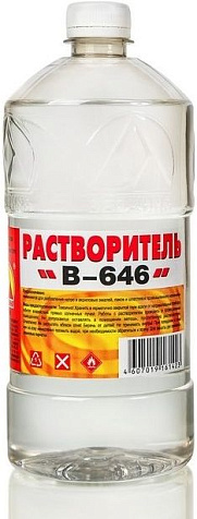 Растворитель 646 Вершина, 1 л купить в СОМ