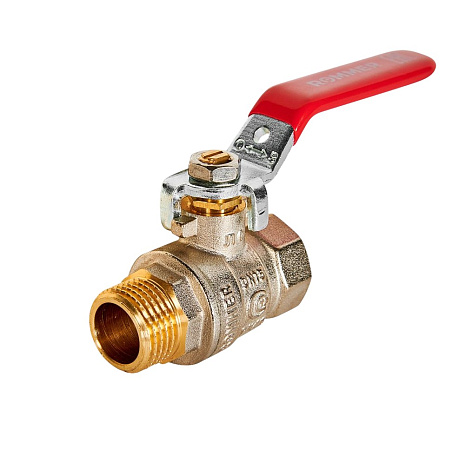 Кран шаровый 1/2" ВН, рычаг Rommer купить в СОМ