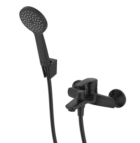 Смеситель для ванны Iddis Ray RAYBL02i02, черный матовый купить в СОМ