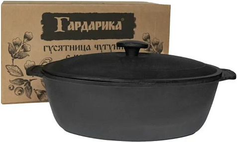 Гусятница Гардарика 6,0л чугунная h127 купить в СОМ