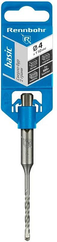Бур Rennbohr Basic, SDS-Plus, 4х110мм,  усиленный купить в СОМ