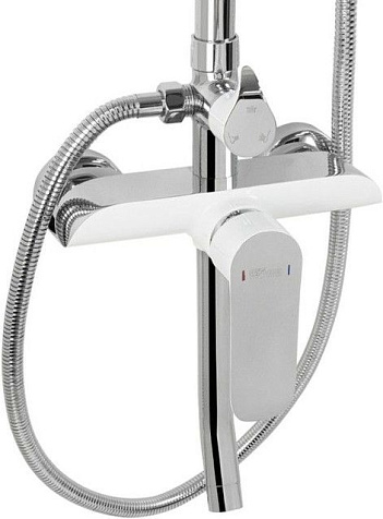Система душевая GFmark 3089, смеситель, тропический душ купить в СОМ