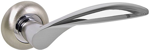 Ручка раздельная FUARO LM/Z R.TL54.VIOLA SN/CP-3 матовый никель/хром купить в СОМ