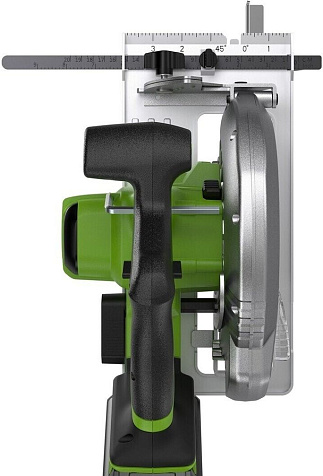 Пила циркулярная Greenworks GD24CSCUG, 24В, Li-ion, АКБ 1х5.0А/ч, 185х20мм, бесщеточная купить в СОМ
