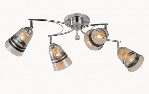Светильник Linvel LV9313/4 Дорс, Хром Е27 40Вт купить в СОМ