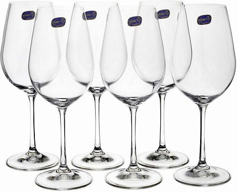 Бокал для вина Bohemia Viola 6шт 450мл купить в СОМ