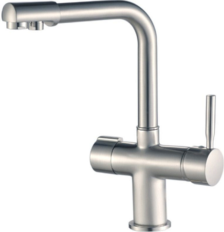 Смеситель для мойки Haiba HB70088, с фильтром, хром купить в СОМ