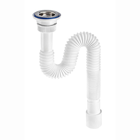 Гофросифон для мойки Вир Элит Мини G216, 1 1/4"х40/50, L=1.2 м купить в СОМ