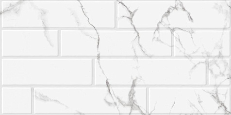 Декор Beryoza Ceramica Luzon  Белый, 300х600х9 мм, 6 шт. = 1.08 кв. м купить в СОМ