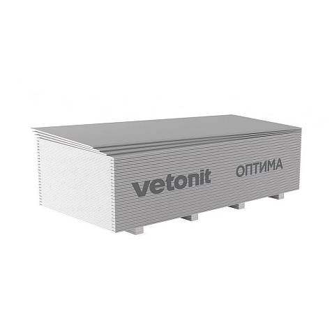Гипсокартон Vetonit 3000x1200х12.5 мм купить в СОМ