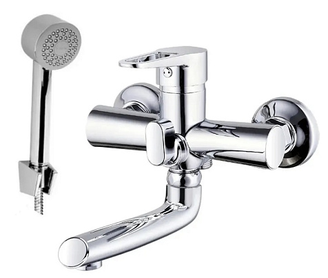 Смеситель для ванны G-lauf NUD3-A045, хром купить в СОМ