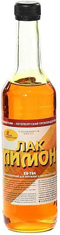 Лак ХВ-784, лимон, 0.5 л купить в СОМ