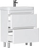 Тумба-умывальник Equil Nice 60.2Y, белый, с раковиной Nice 60 купить в СОМ