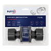 Ручка защелка PUNTO DK772/BL BL-BK (фик.) черный купить в СОМ