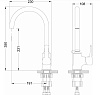 Смеситель для мойки Lemark Evitta LM0505C, латунь купить в СОМ