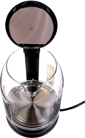 Чайник 1.8л HP-2709 ЗНЭ стекло подсветка 1,8кВт купить в СОМ