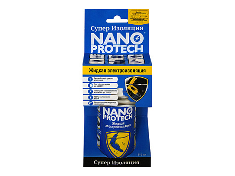 Изоляция Nanoprotech, жидкая электроизоляция, 210 мл купить в СОМ