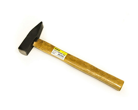 Молоток BIBER Стандарт, деревянная рукоятка, 200г купить в СОМ
