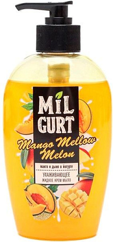 Крем-мыло MILGURT манго и дыня в йогурте 280г купить в СОМ