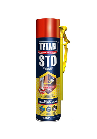 Пена монтажная Tytan Professional STD 02 Эрго, 500 мл купить в СОМ