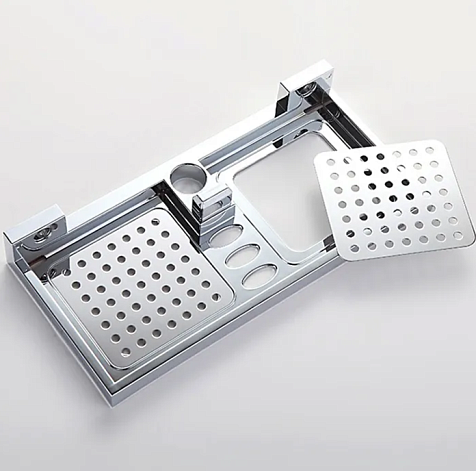 Гарнитур душевой Gappo G8010, лейка 1 режим, мыльница купить в СОМ