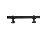 Ручка-скоба мебельная Edson 3802-128-MB MATT BLACK 128мм купить в СОМ