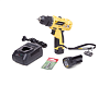 Шуруповерт Hanskonner HCD1230R, 12В, Li-ion, 2.0А/ч, бесщеточный купить в СОМ