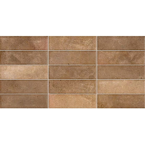 Плитка настенная New Trend Elbrus Brick  Marron, 300х600х9 мм, 6 шт. = 1.08 кв. м WT36ELR31 купить в СОМ