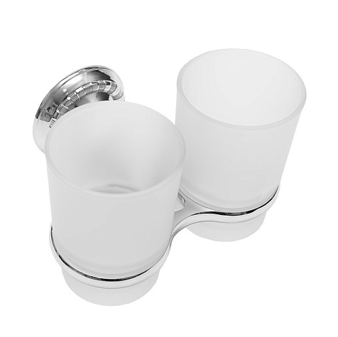 Стакан для зубных щёток Delphinium 102233, 9968С, двойной купить в СОМ